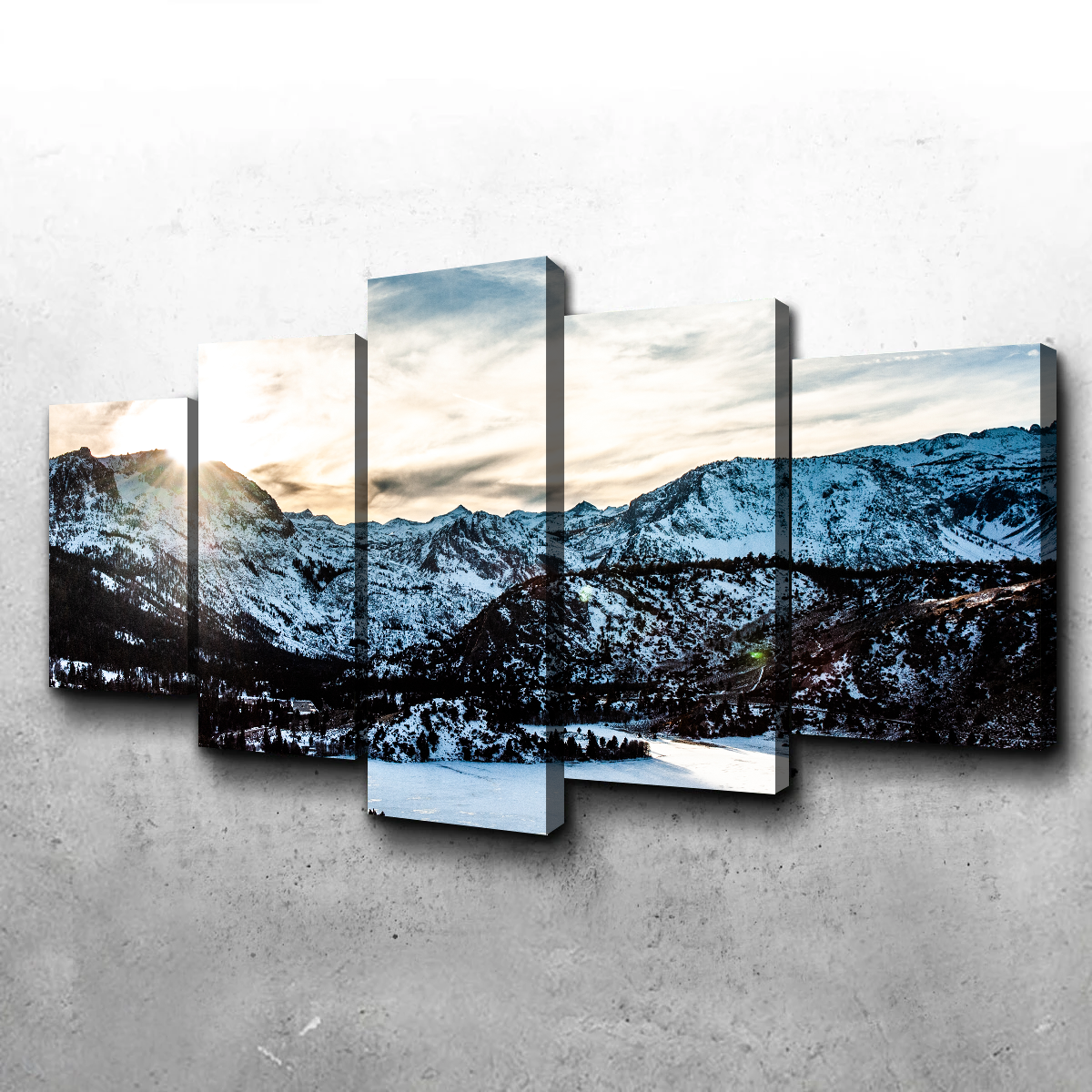 June Lake Sunset Wall Art