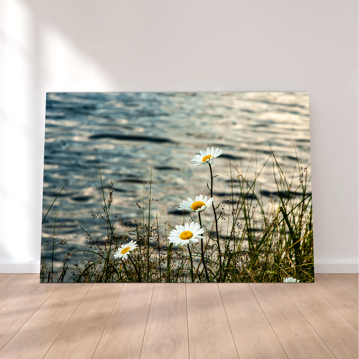 Lake Flowers Wall Art