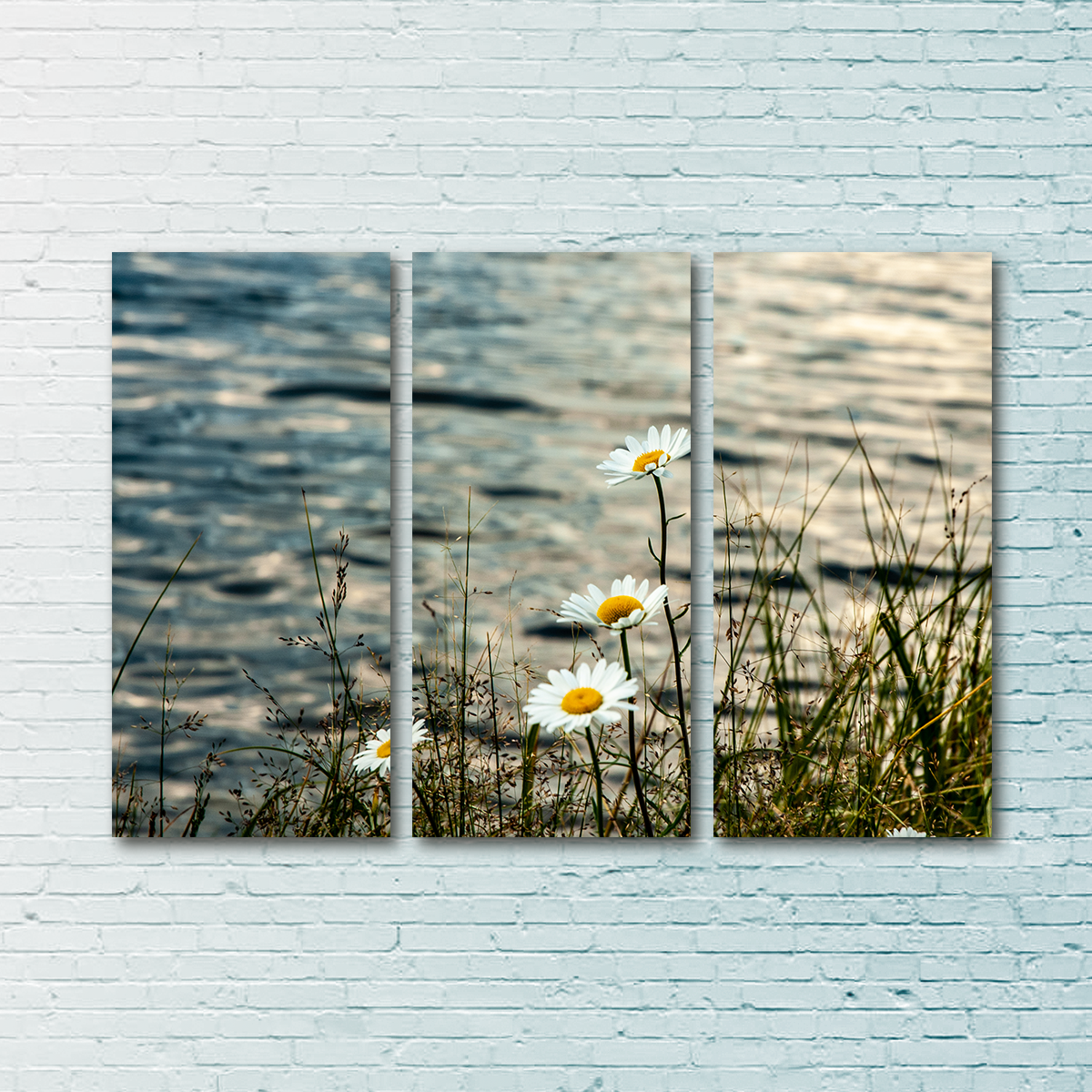 Lake Flowers Wall Art