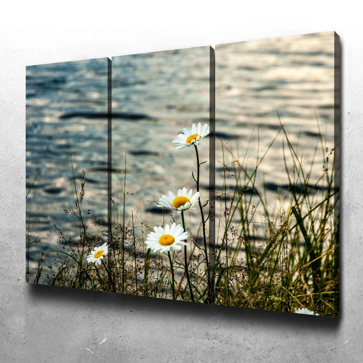 Lake Flowers Wall Art