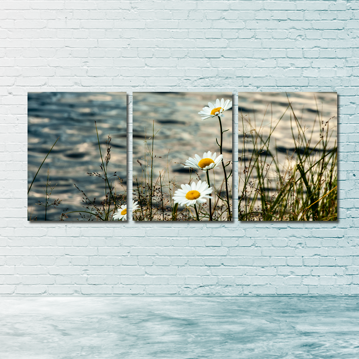 Lake Flowers Wall Art