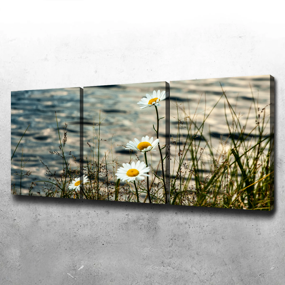 Lake Flowers Wall Art