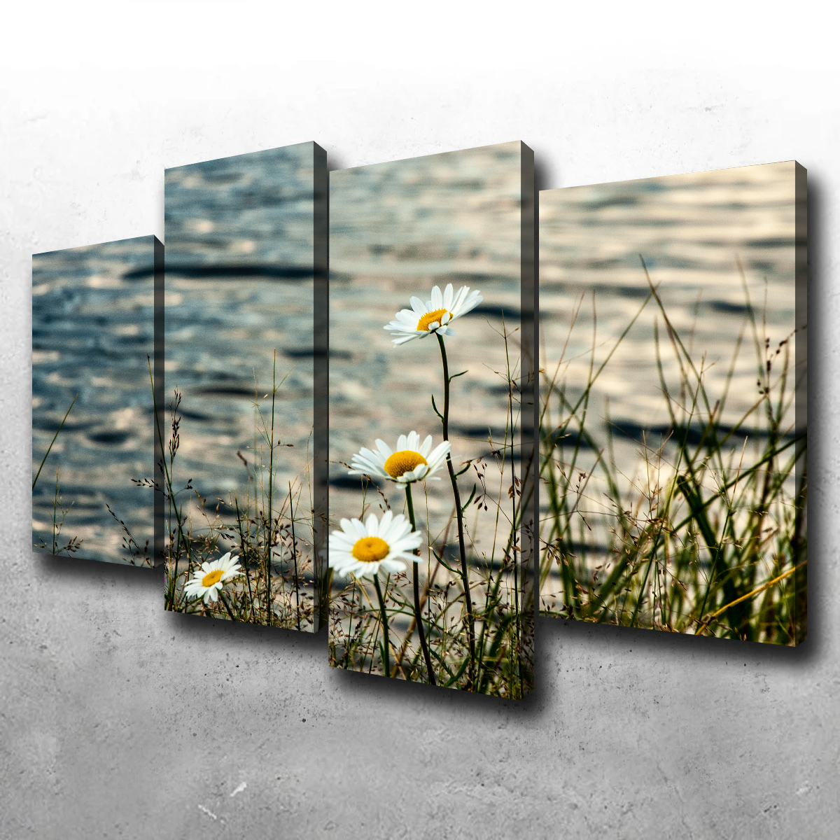 Lake Flowers Wall Art
