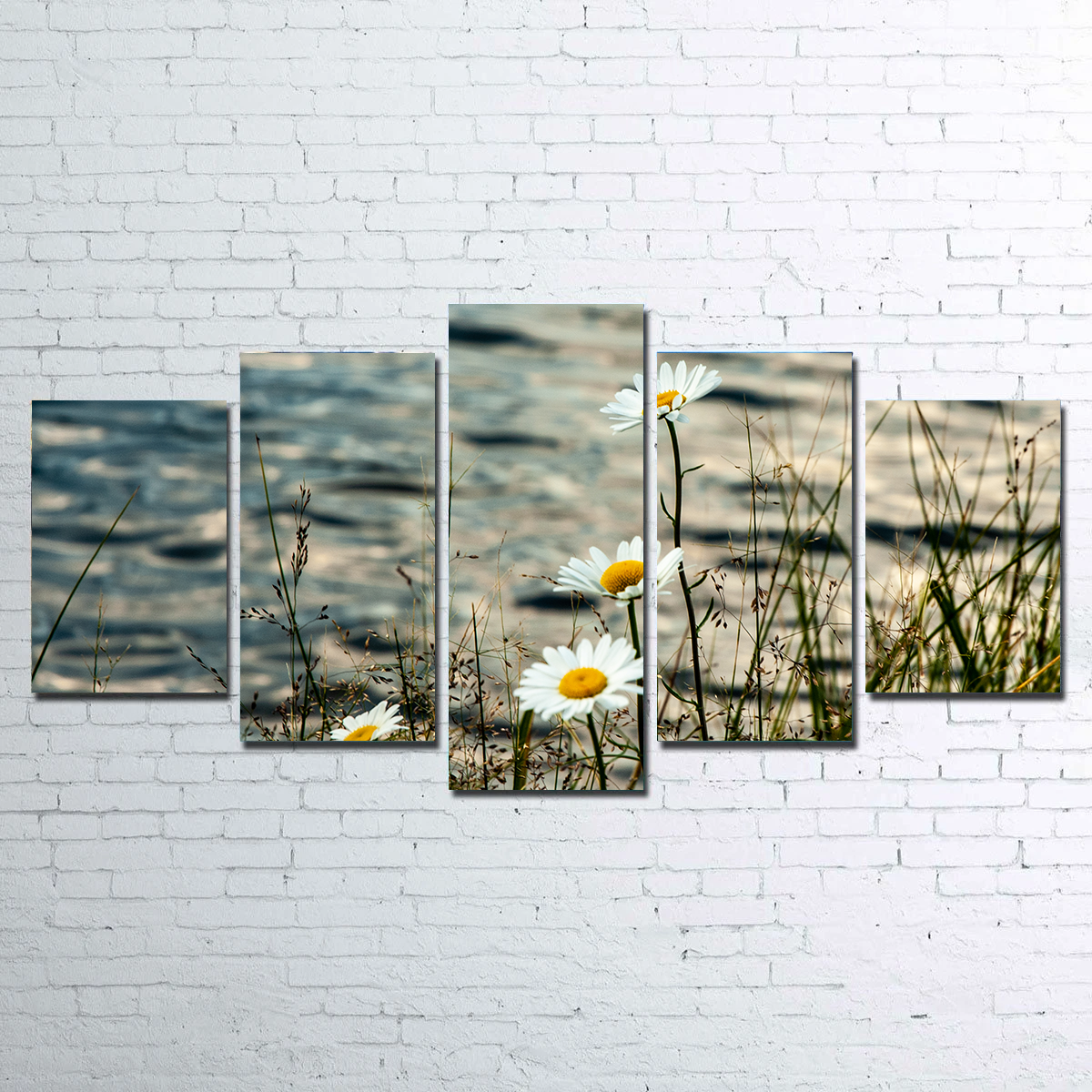 Lake Flowers Wall Art