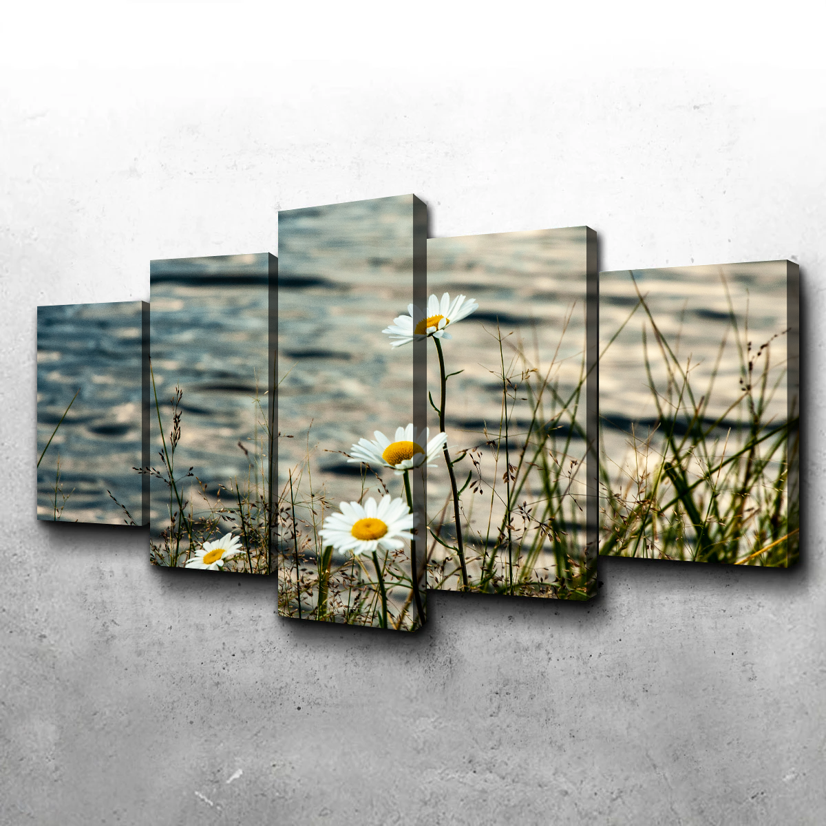 Lake Flowers Wall Art