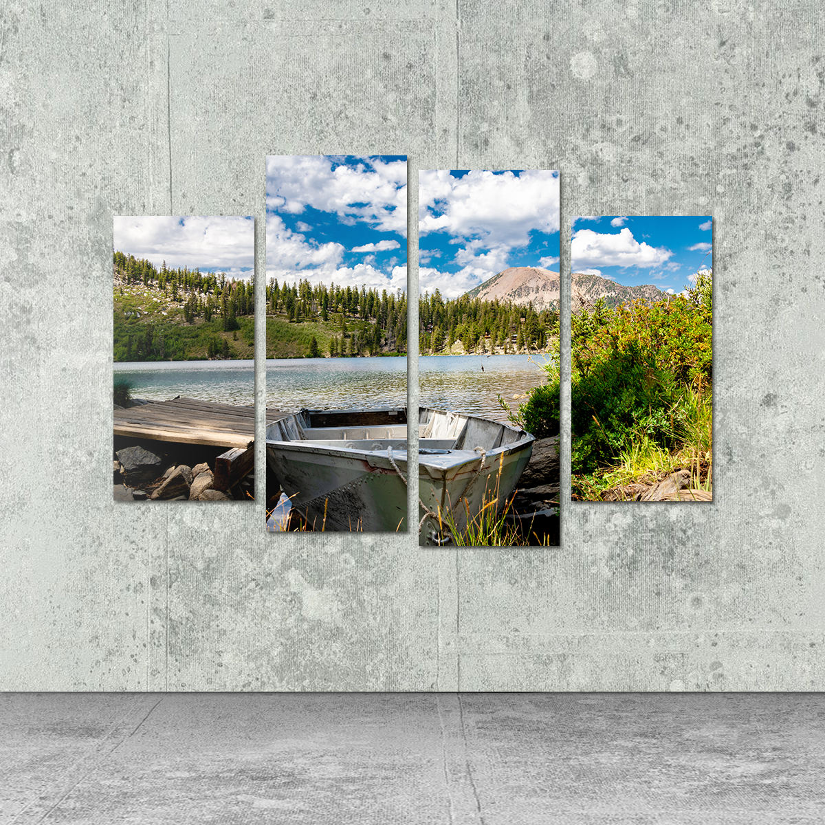 Lake George Boat Wall Art