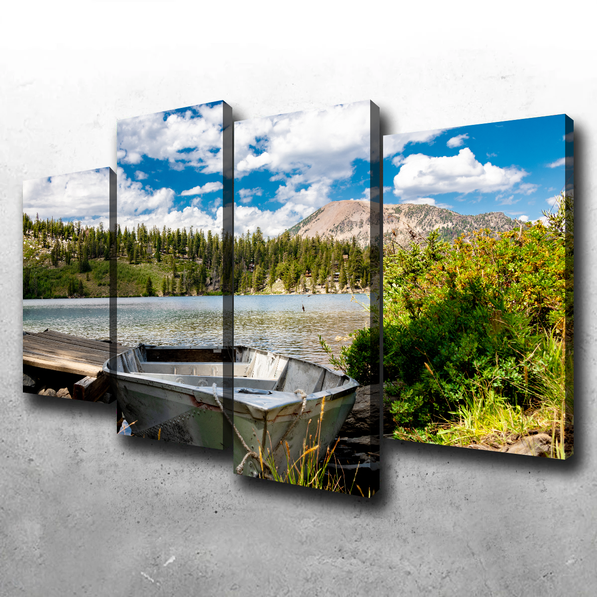 Lake George Boat Wall Art