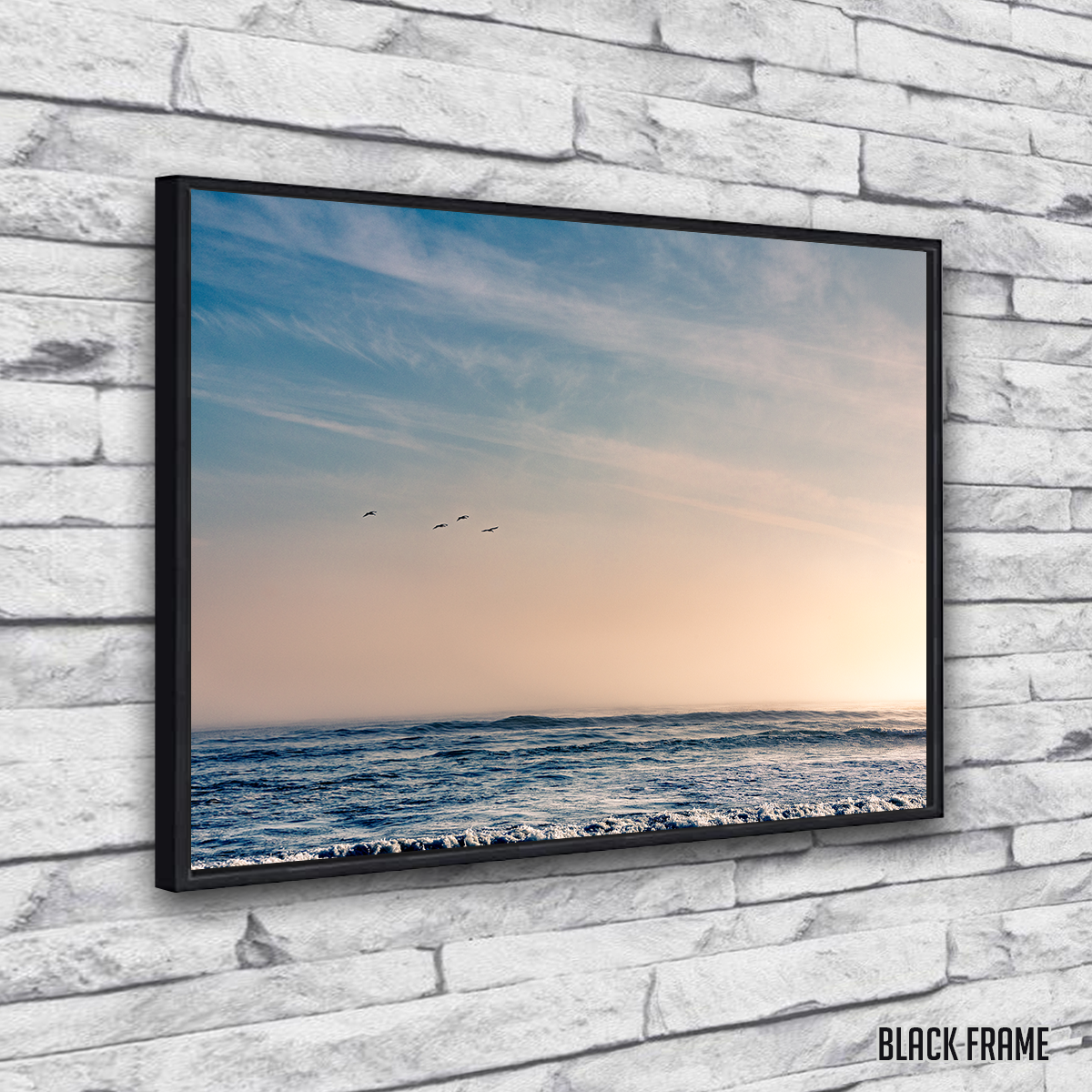 Pelican Sunset Wall Art