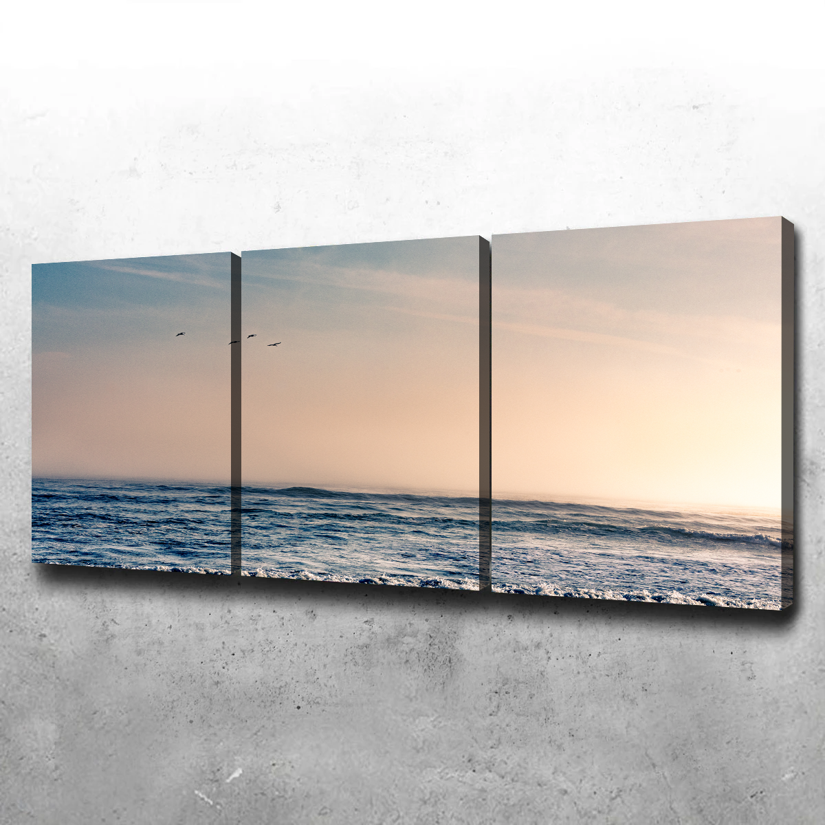 Pelican Sunset Wall Art