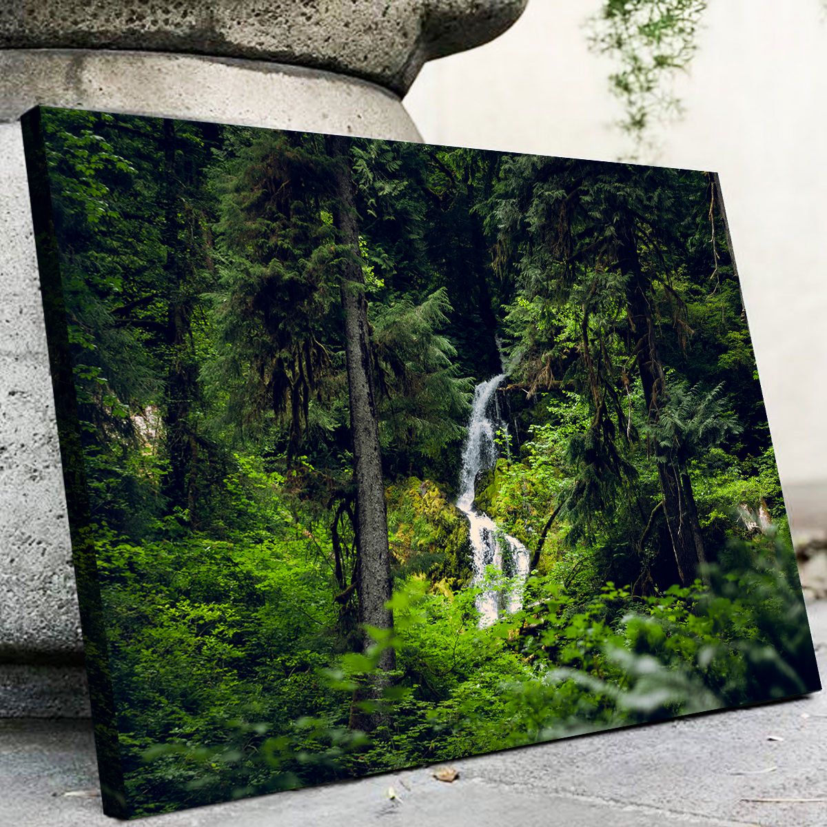 Rainforest Waterfall Wall Art
