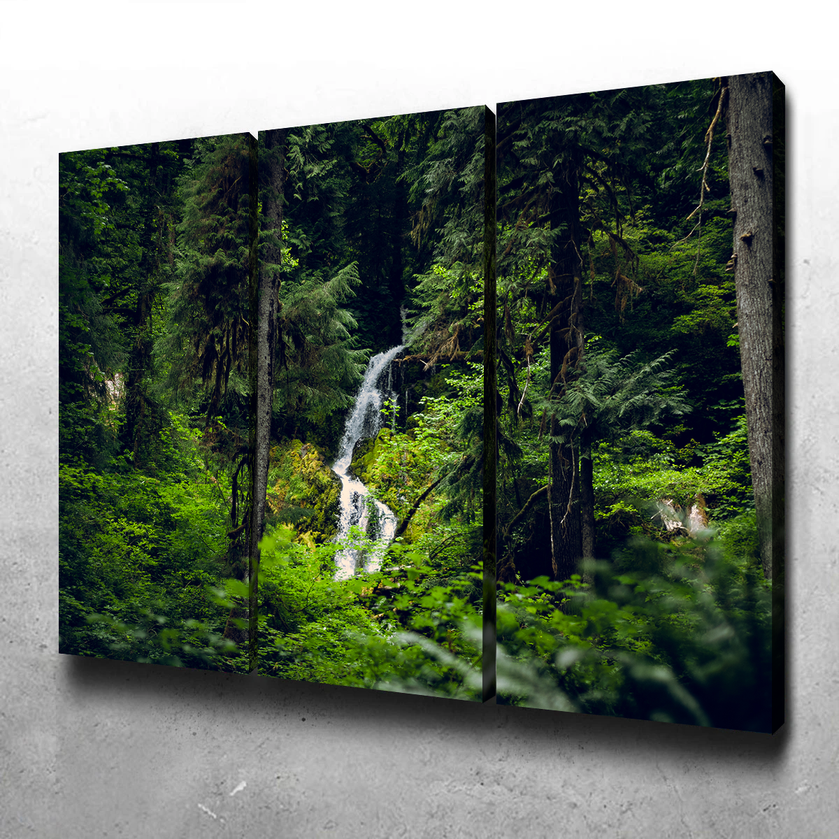 Rainforest Waterfall Wall Art