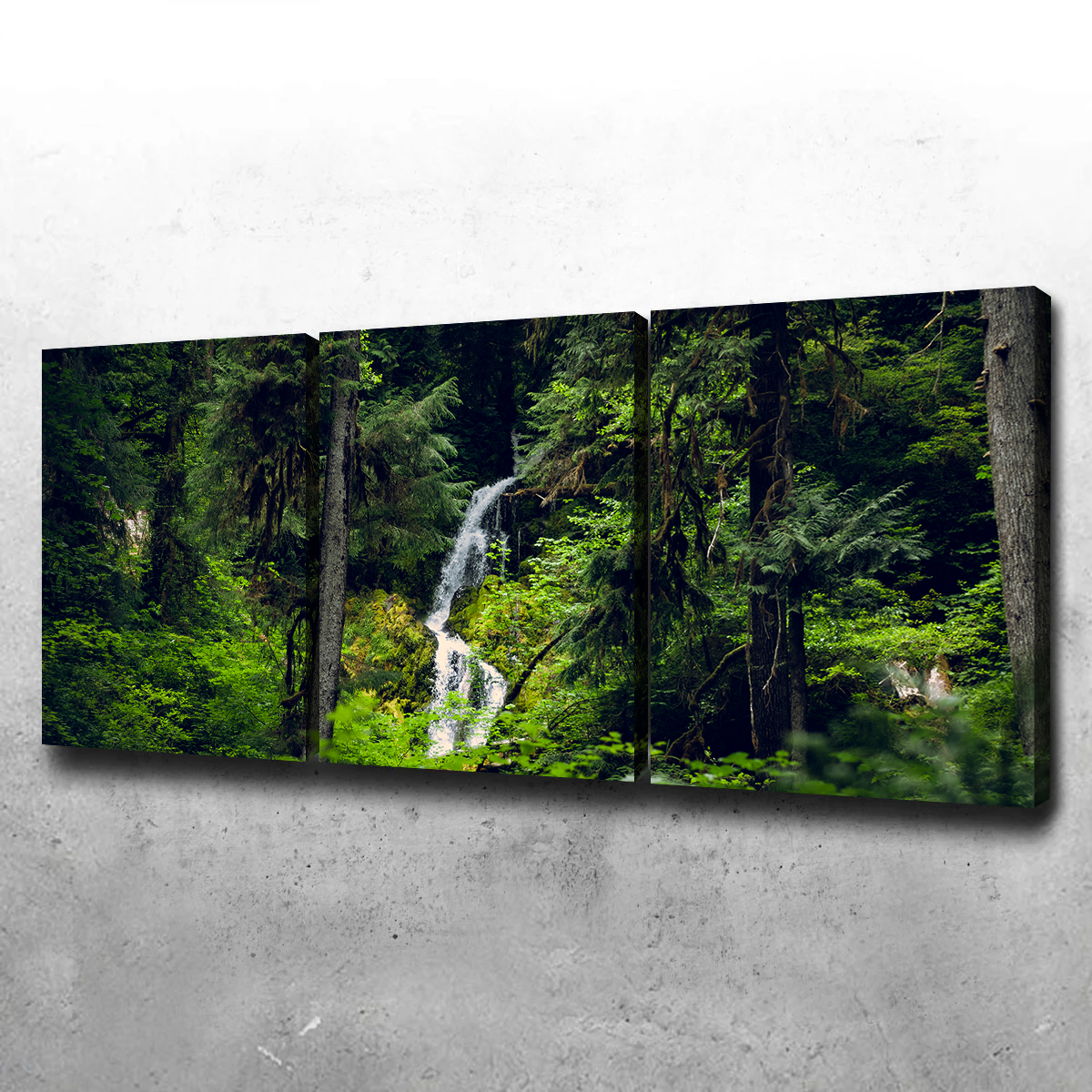 Rainforest Waterfall Wall Art