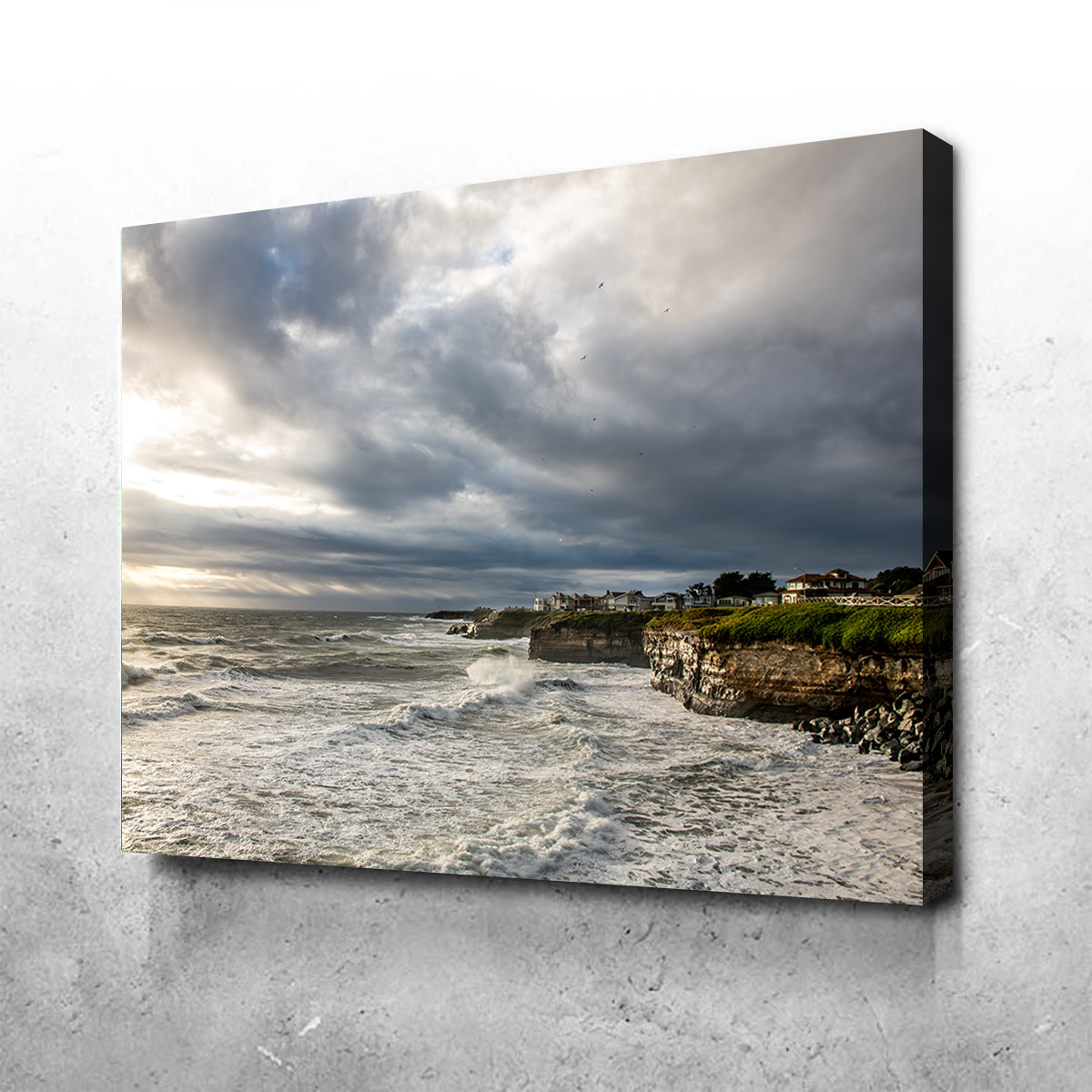 Santa Cruz Sunset Wall Art