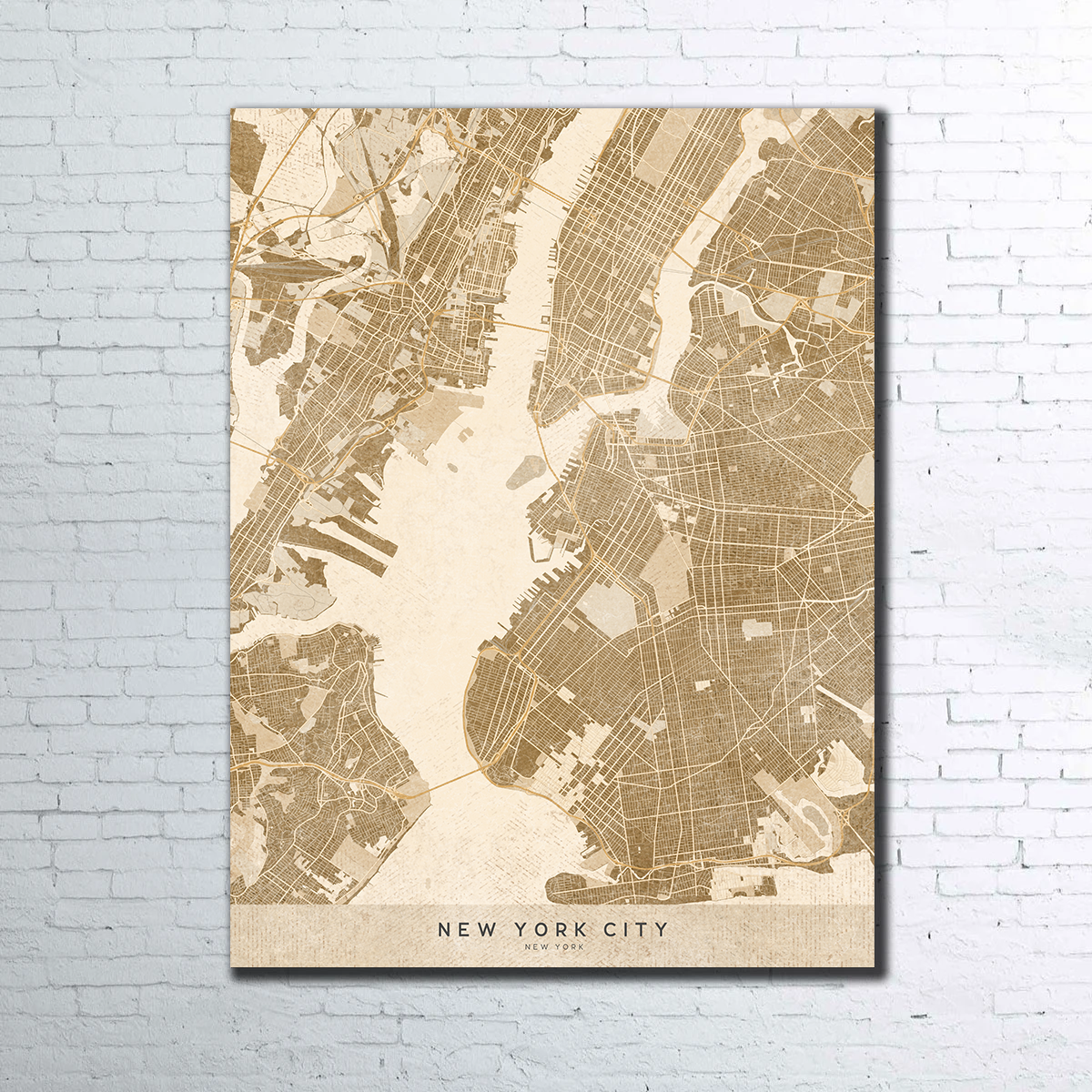 Sepia New York City Wall Art