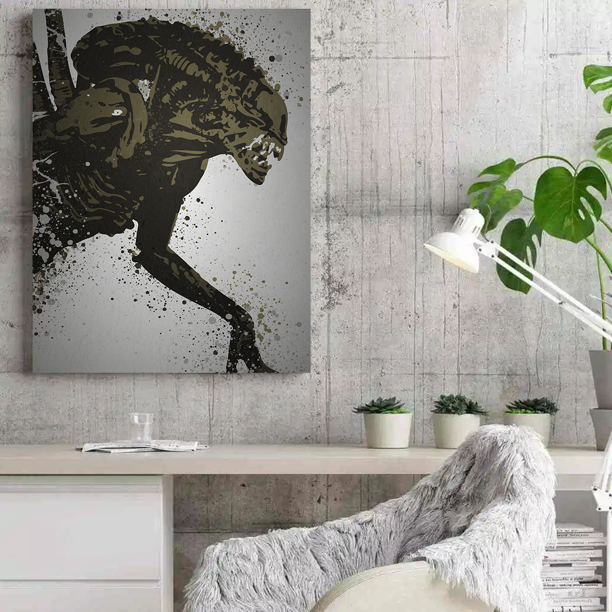 Alien Xenomorph Wall Art
