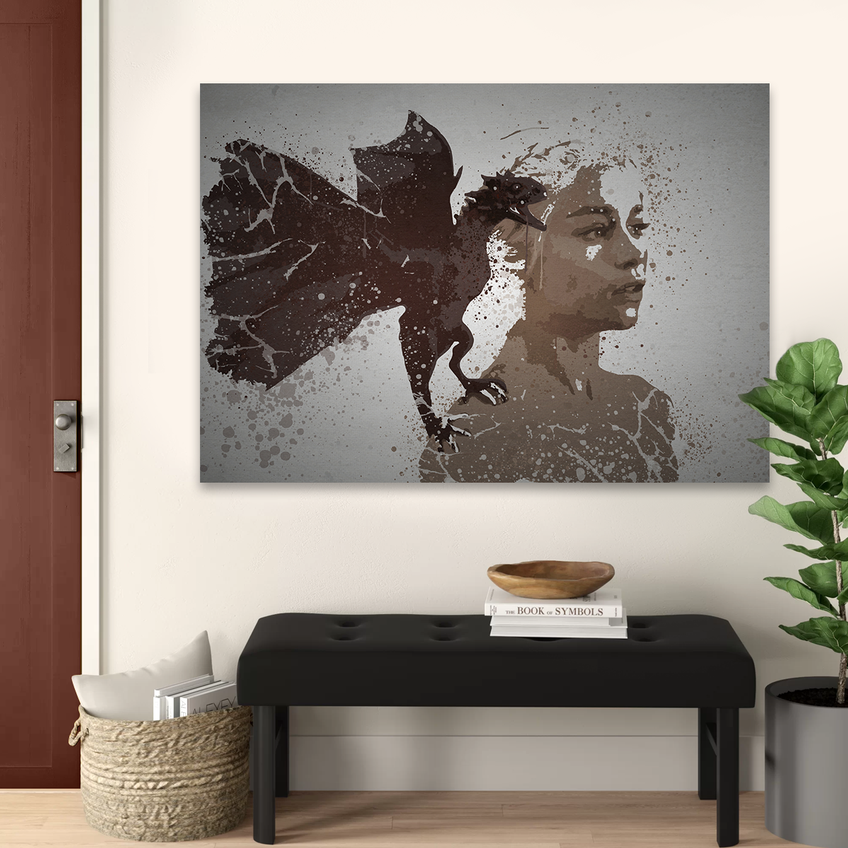 Mother Of Dragons Wall Art