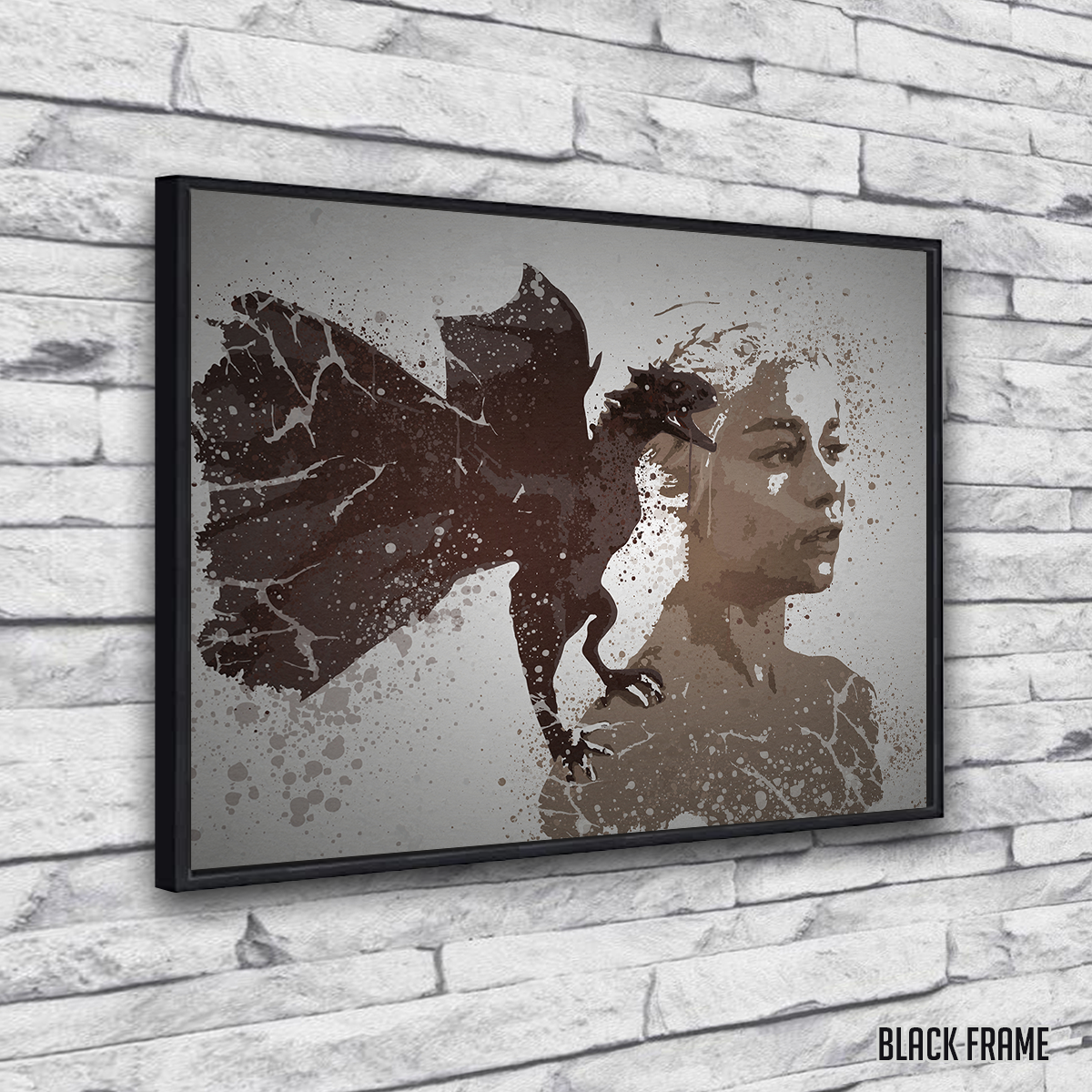 Mother Of Dragons Wall Art