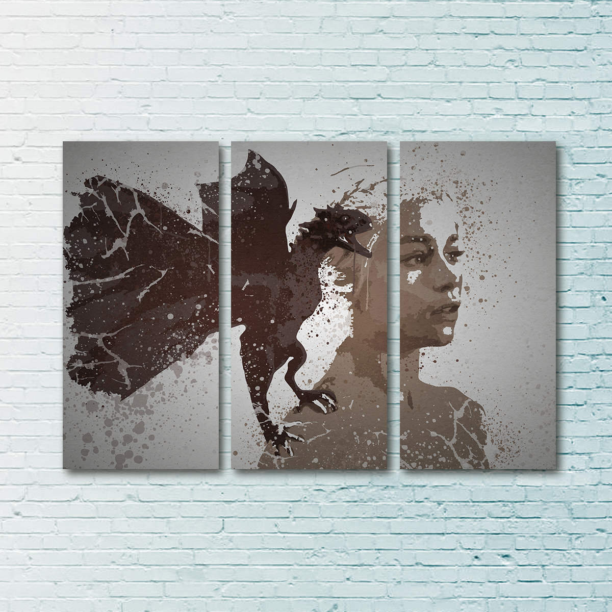 Mother Of Dragons Wall Art