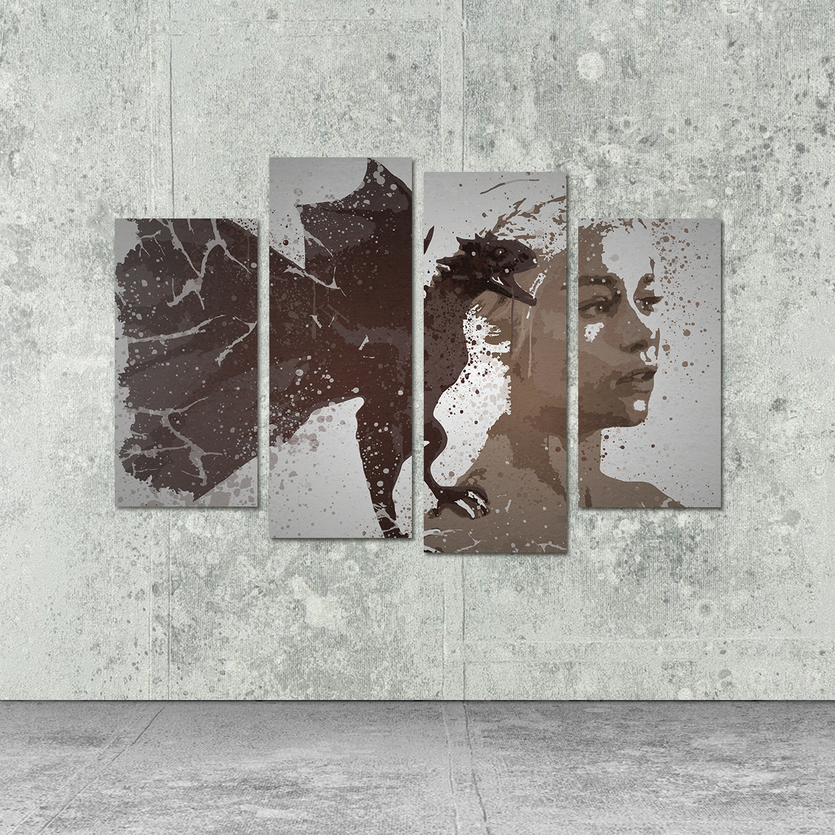 Mother Of Dragons Wall Art