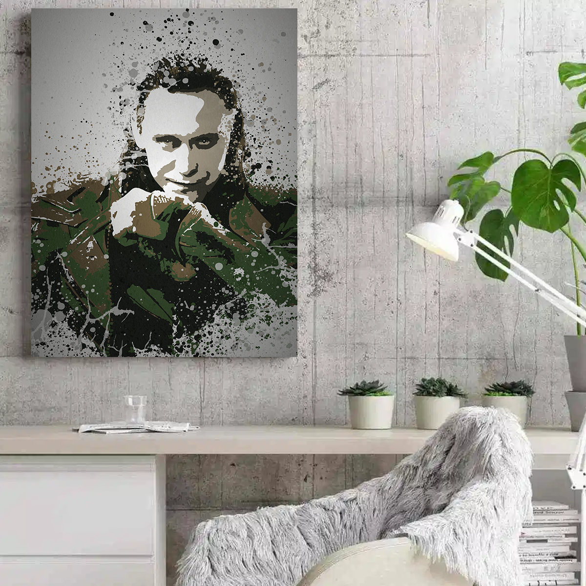 The God Of Mischief Wall Art