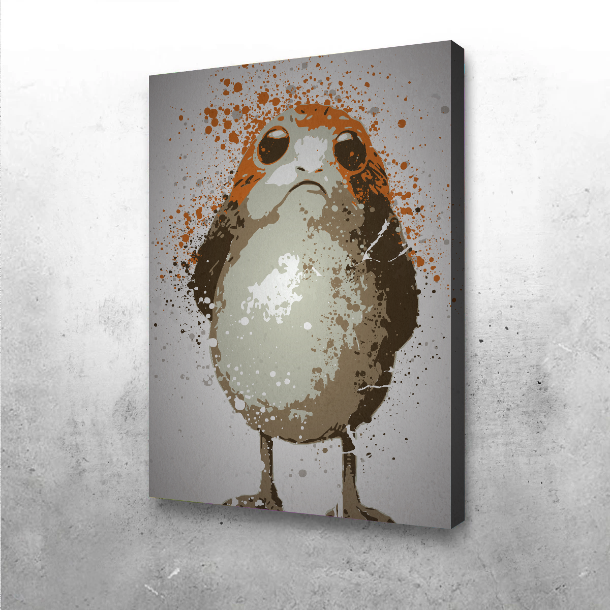 Space Penguin Wall Art