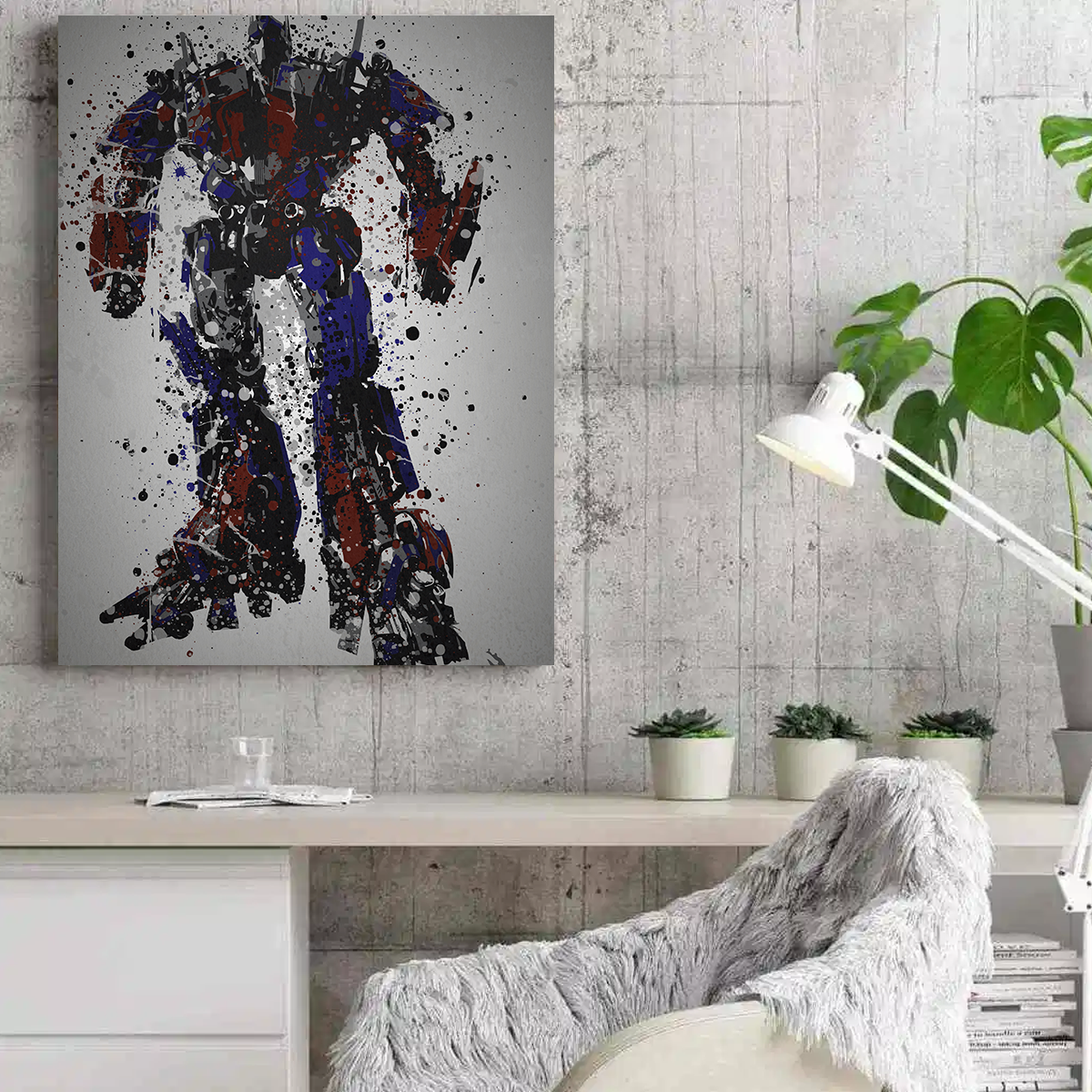Optimus Prime Wall Art