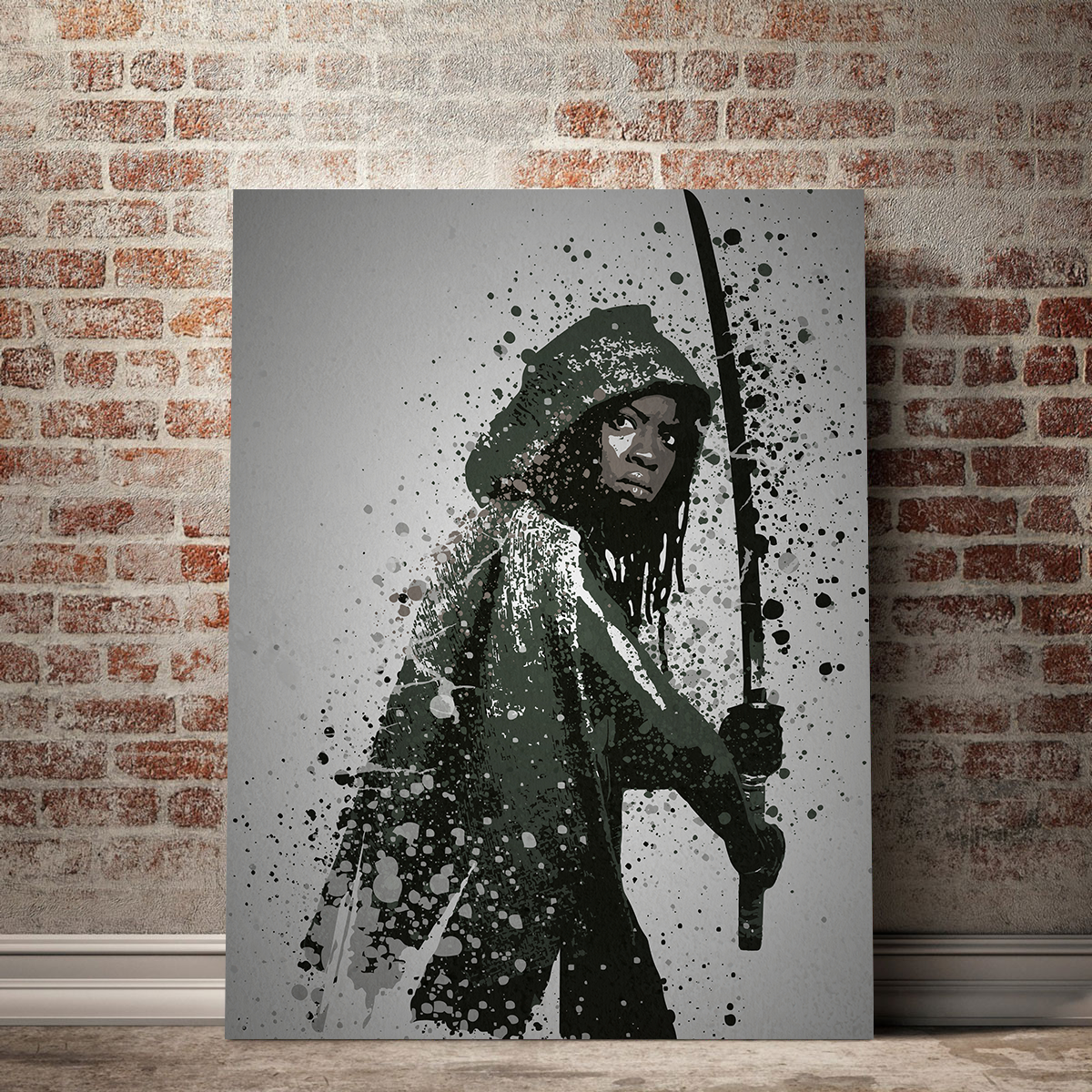 Michonne Wall Art