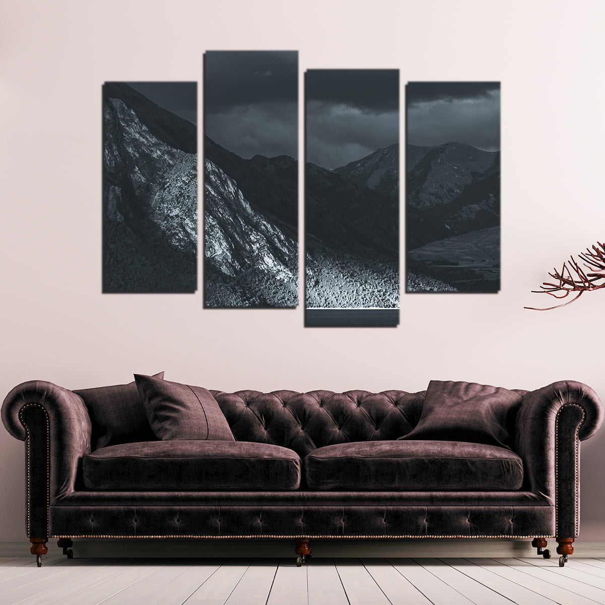 Moody Lake Wall Art