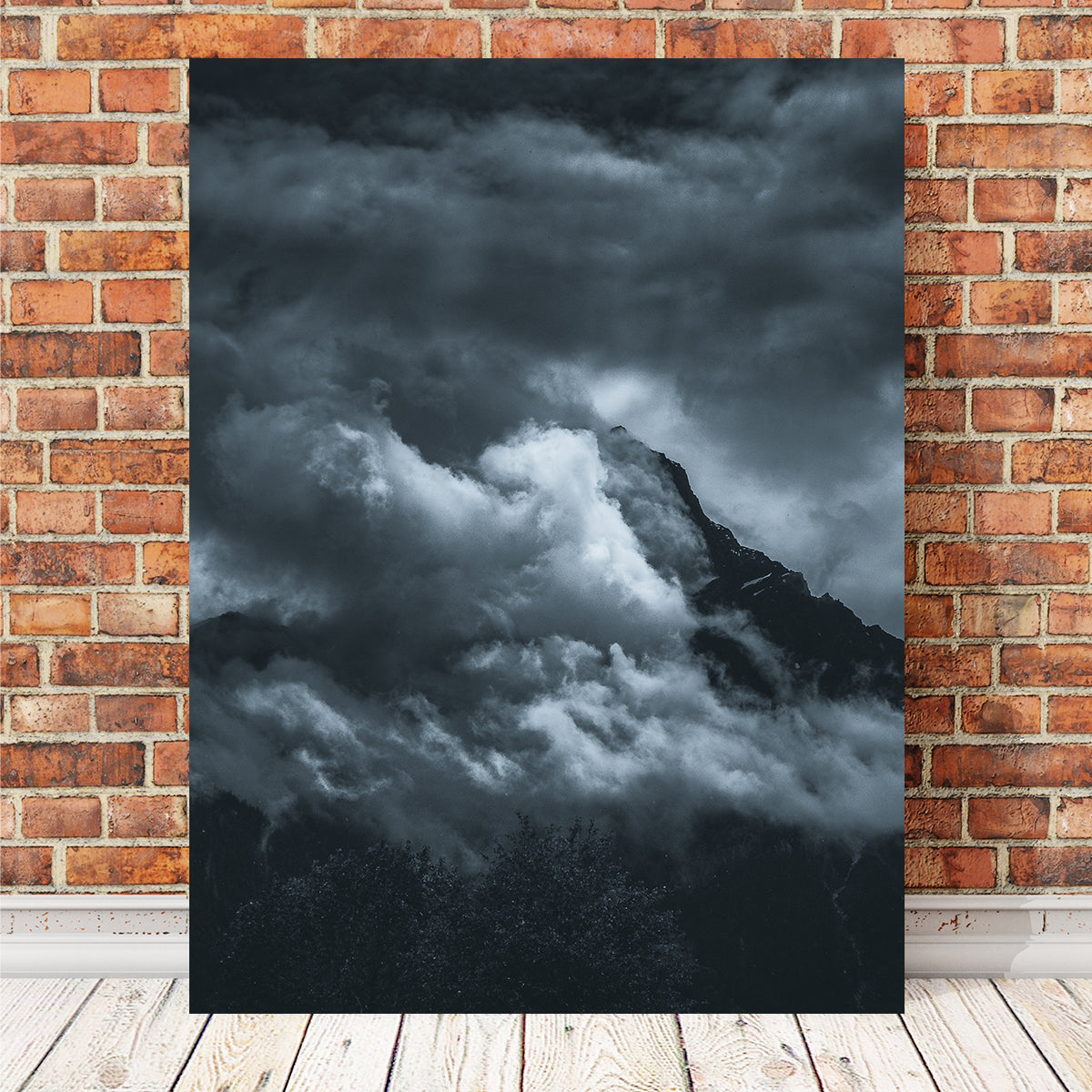 Moody Mountains Wall Art