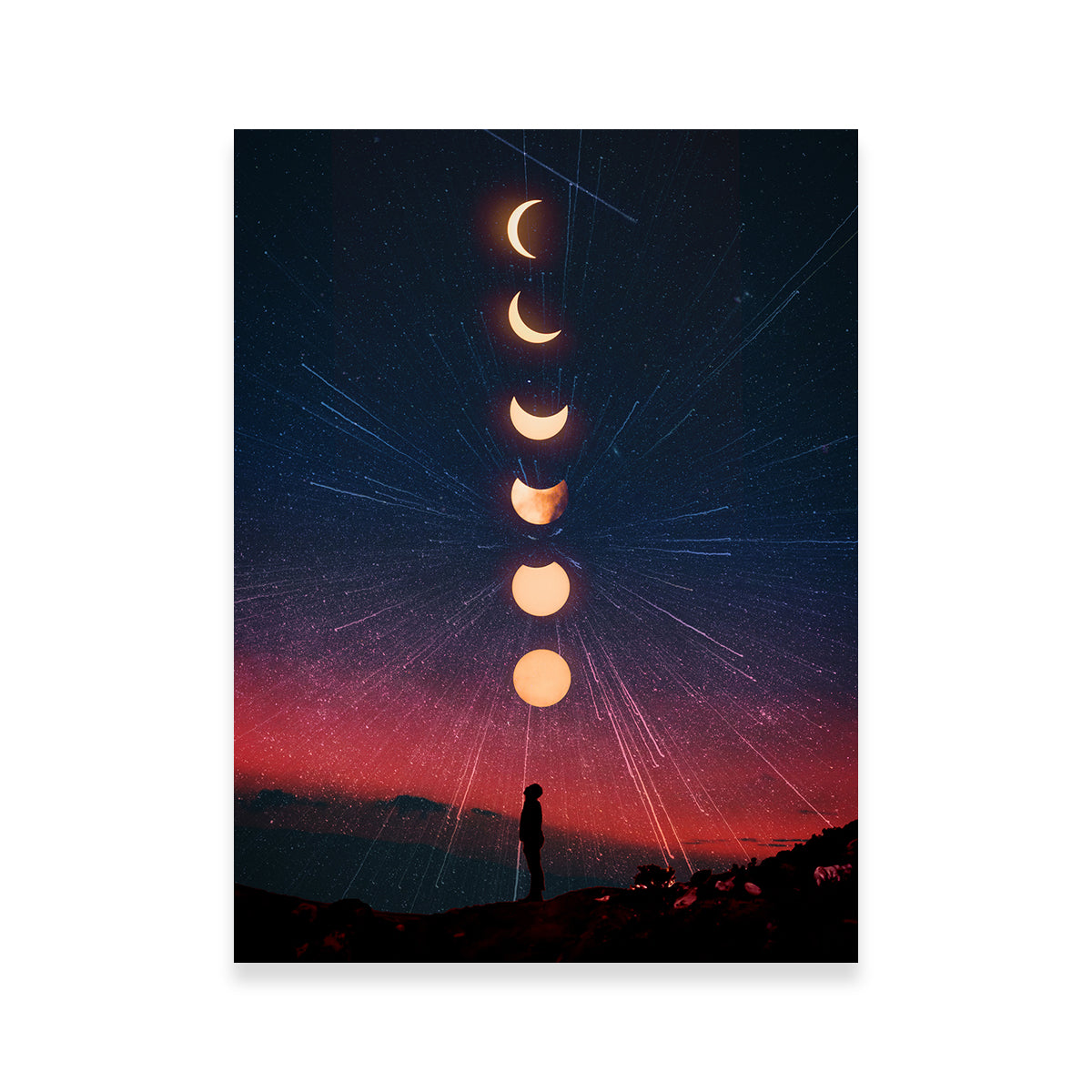 Moon Phase Wall Art