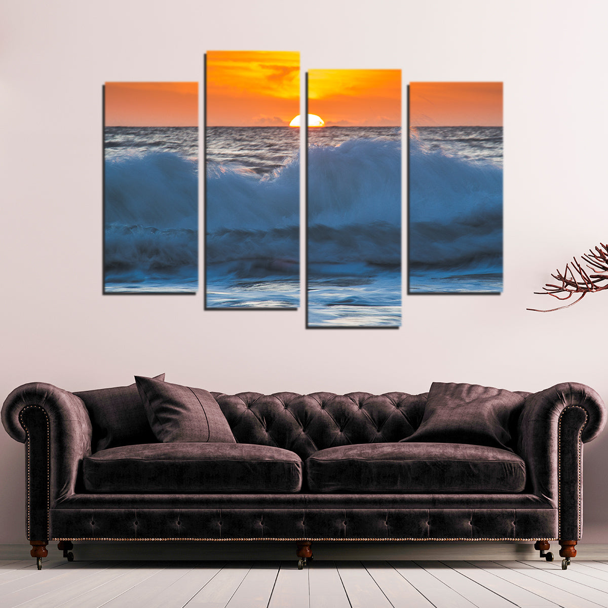 Ocean Sunrise Wall Art