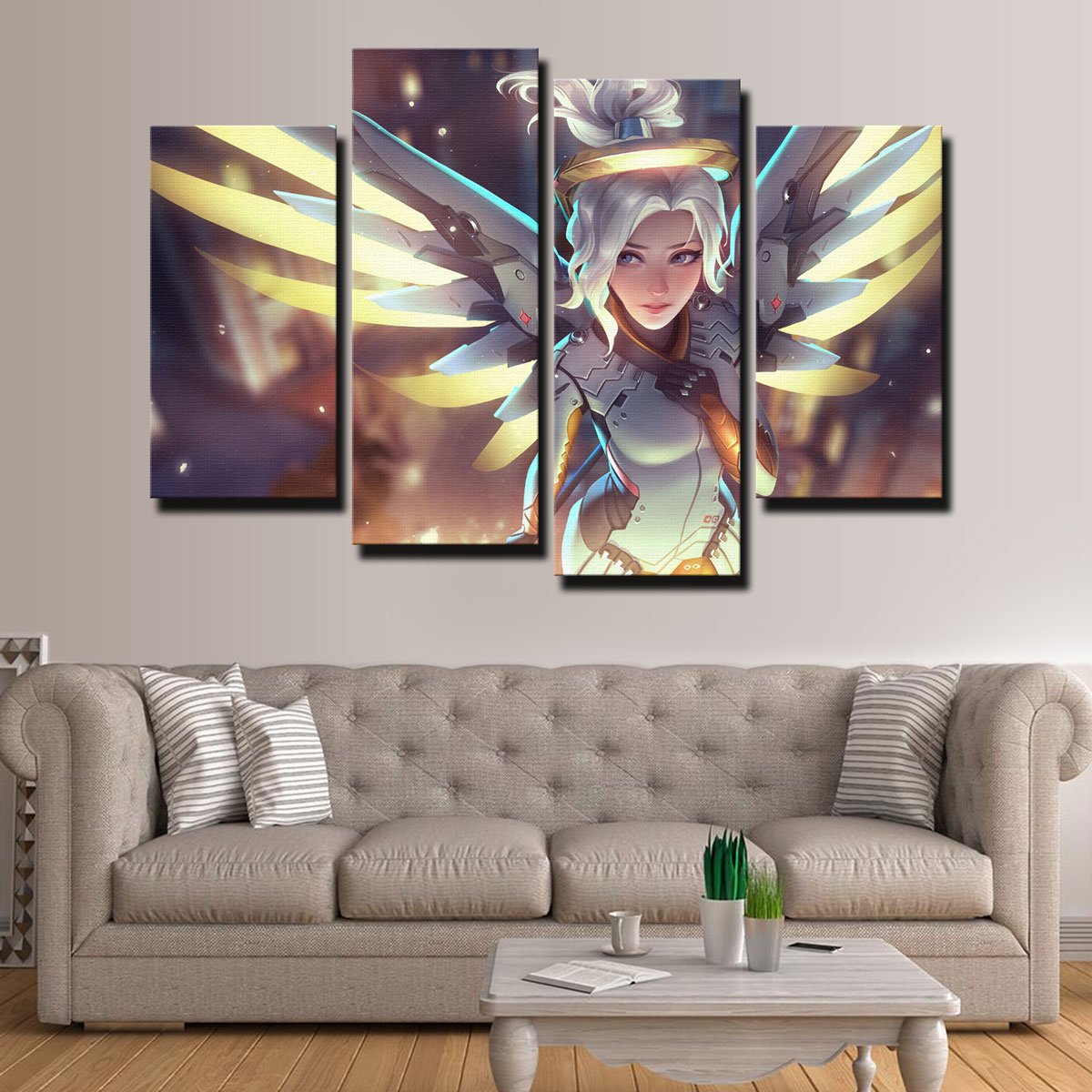 Overwatch Mercy Wall Art