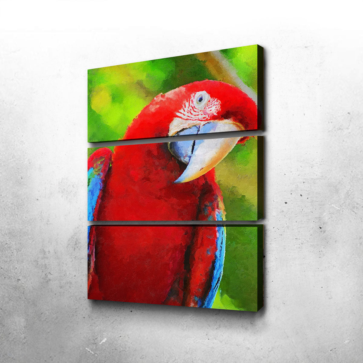 Parrot Recovered Painting Wall Art