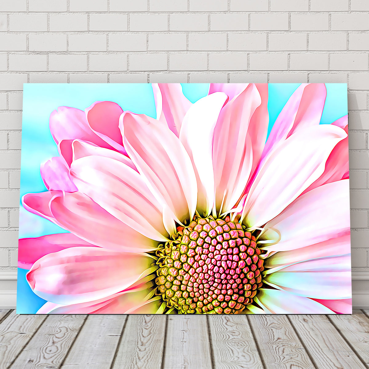 Pink Dahlia Wall Art