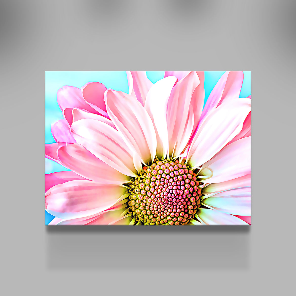 Pink Dahlia Wall Art