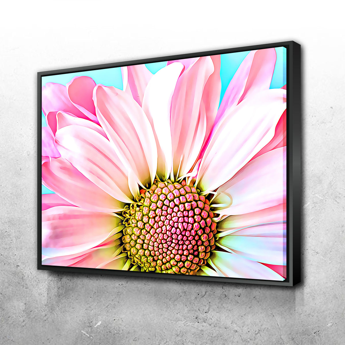 Pink Dahlia Wall Art