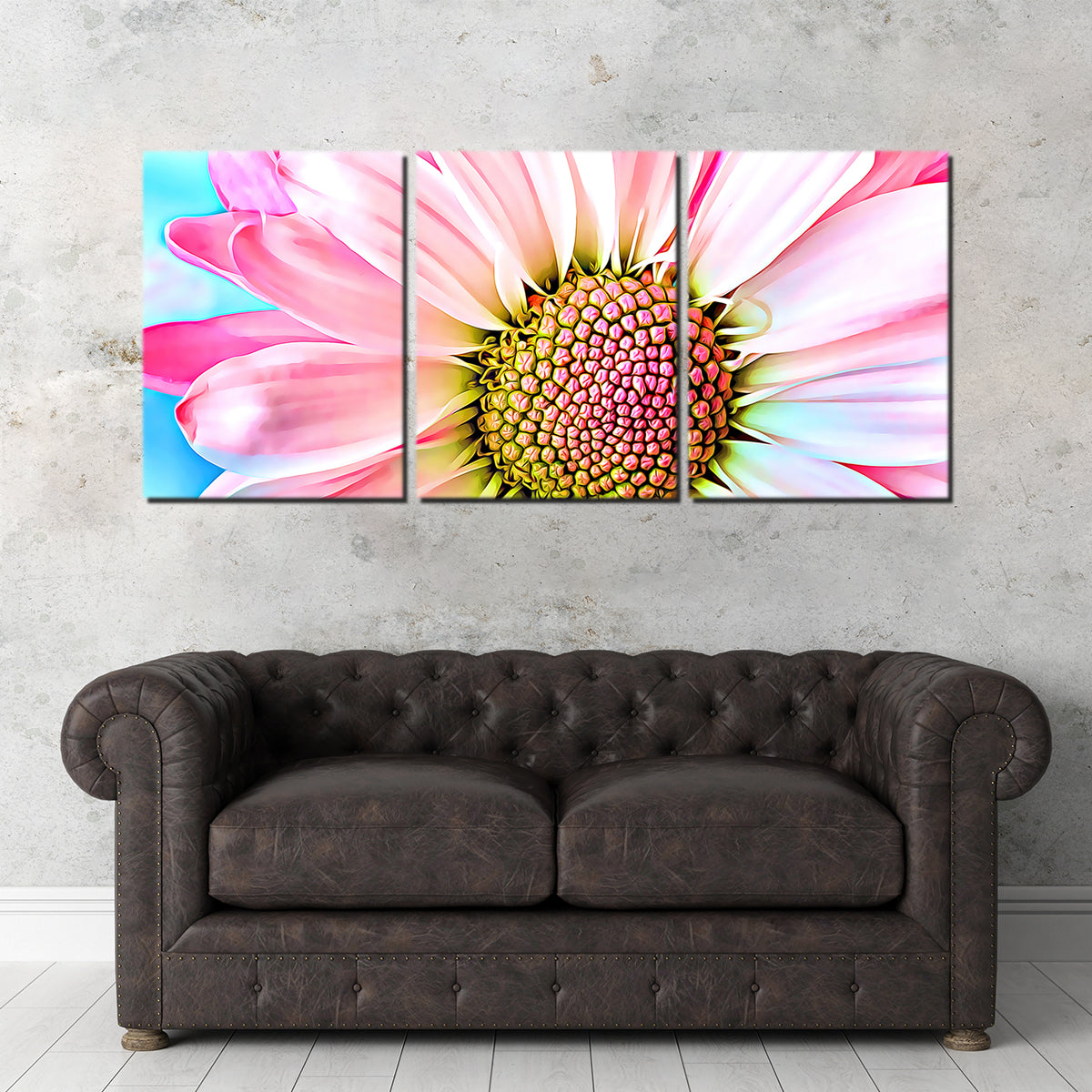 Pink Dahlia Wall Art