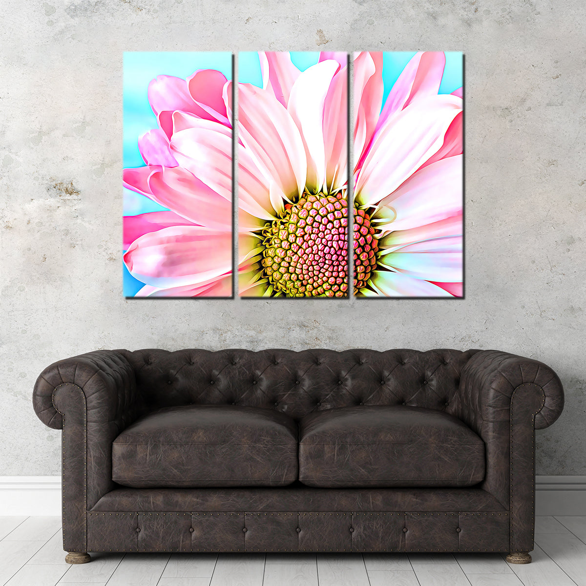 Pink Dahlia Wall Art