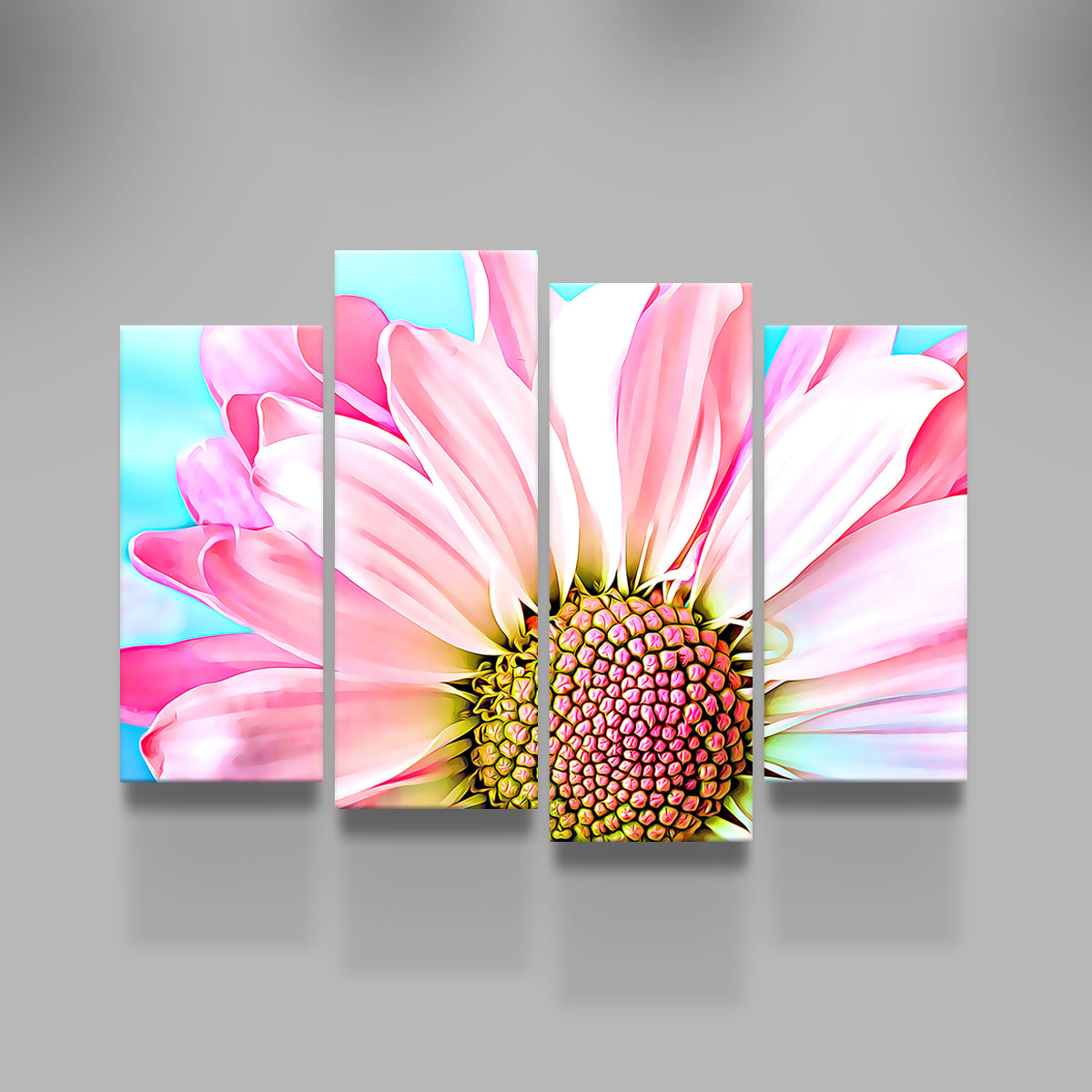 Pink Dahlia Wall Art