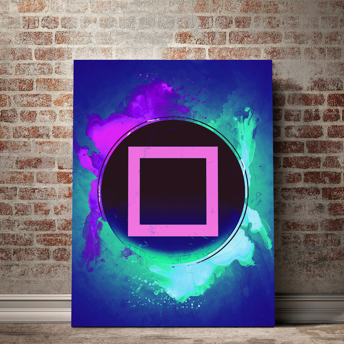 Playstation Square Wall Art