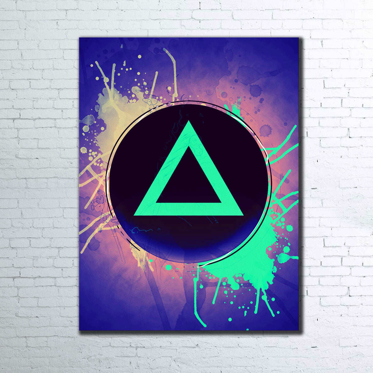 Playstation Triangle Wall Art