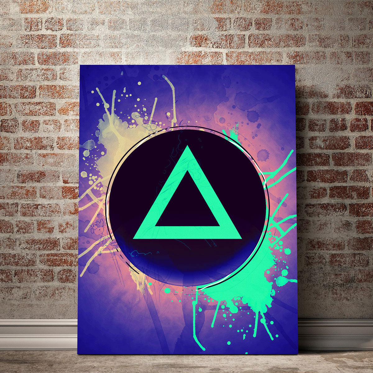 Playstation Triangle Wall Art