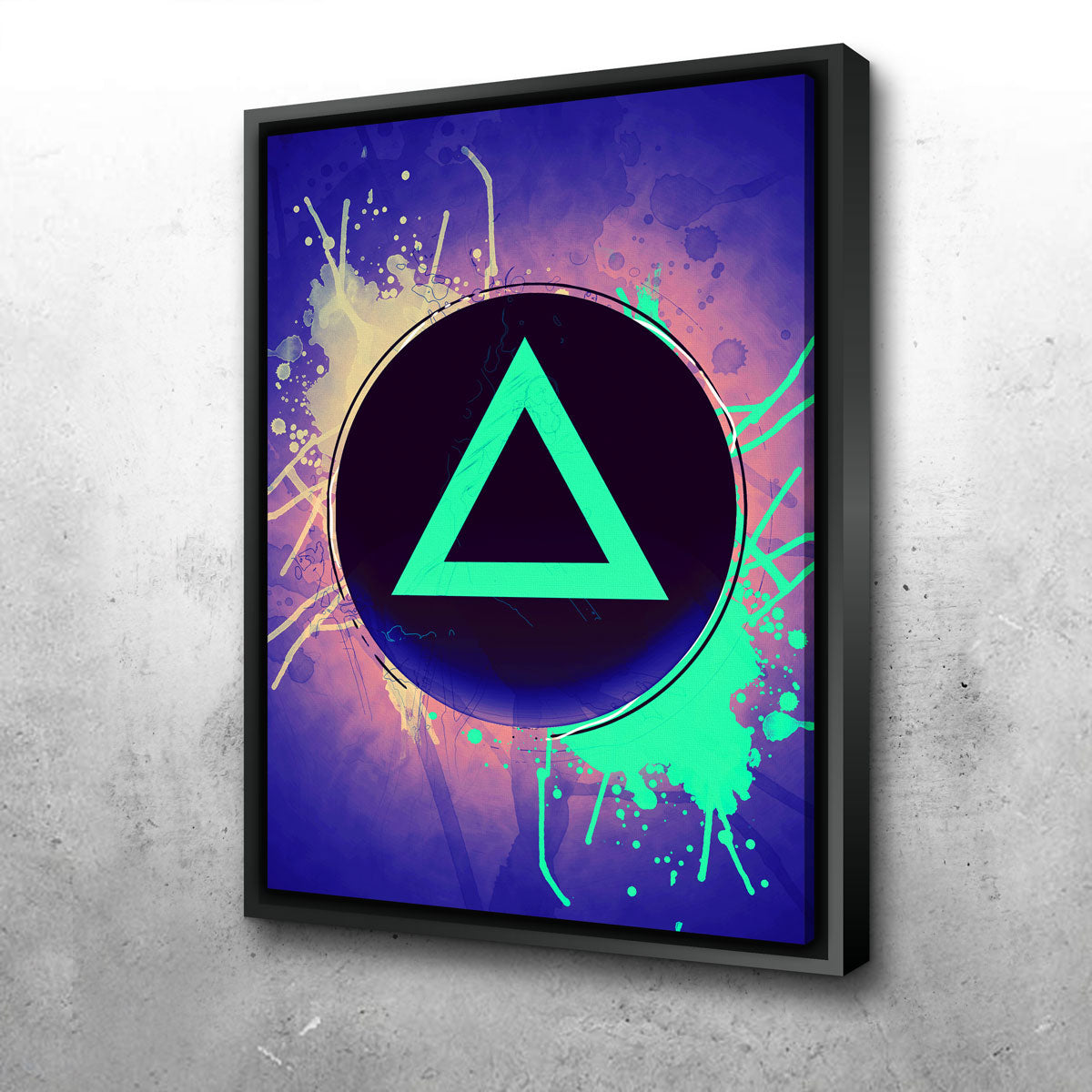 Playstation Triangle Wall Art