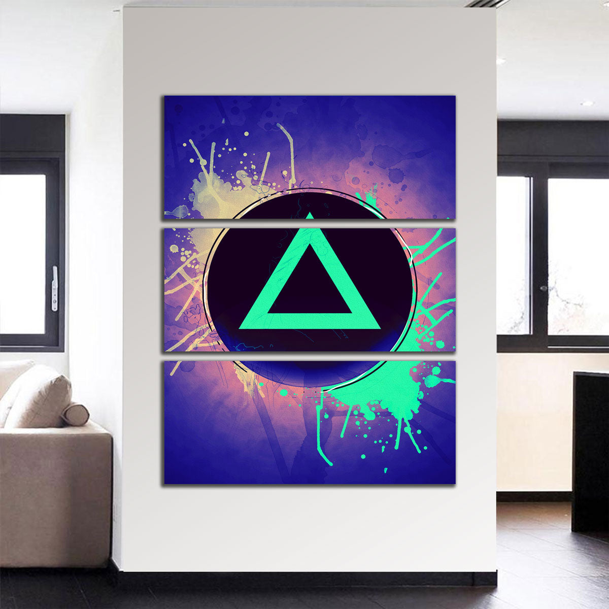 Playstation Triangle Wall Art