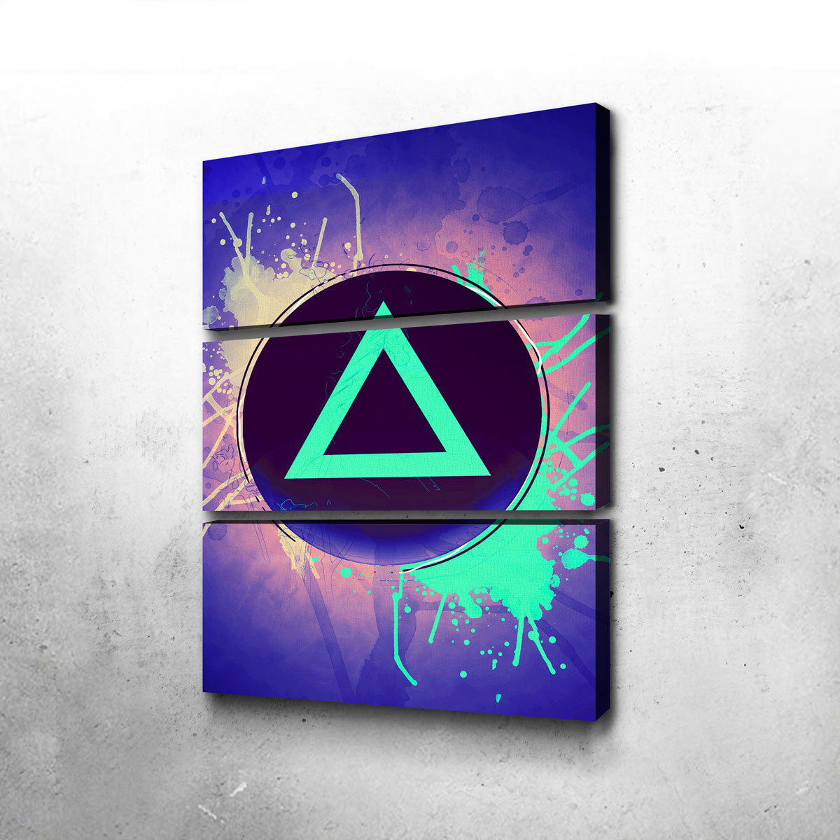 Playstation Triangle Wall Art