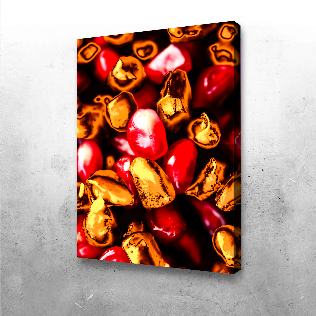 Pomegranate Seeds Wall Art