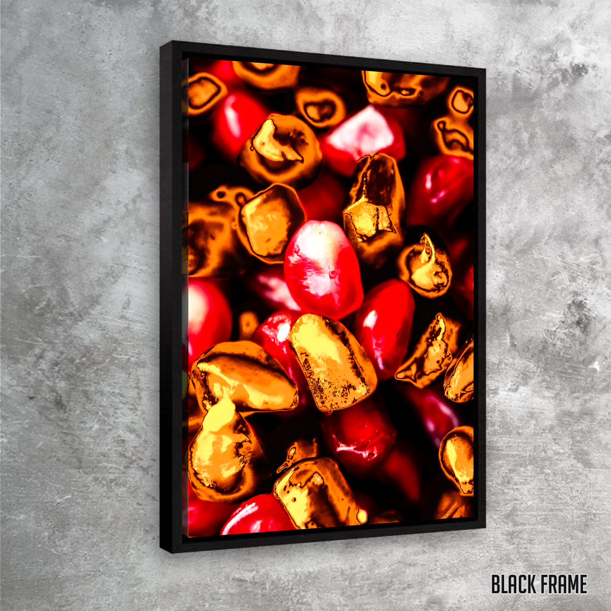Pomegranate Seeds Wall Art