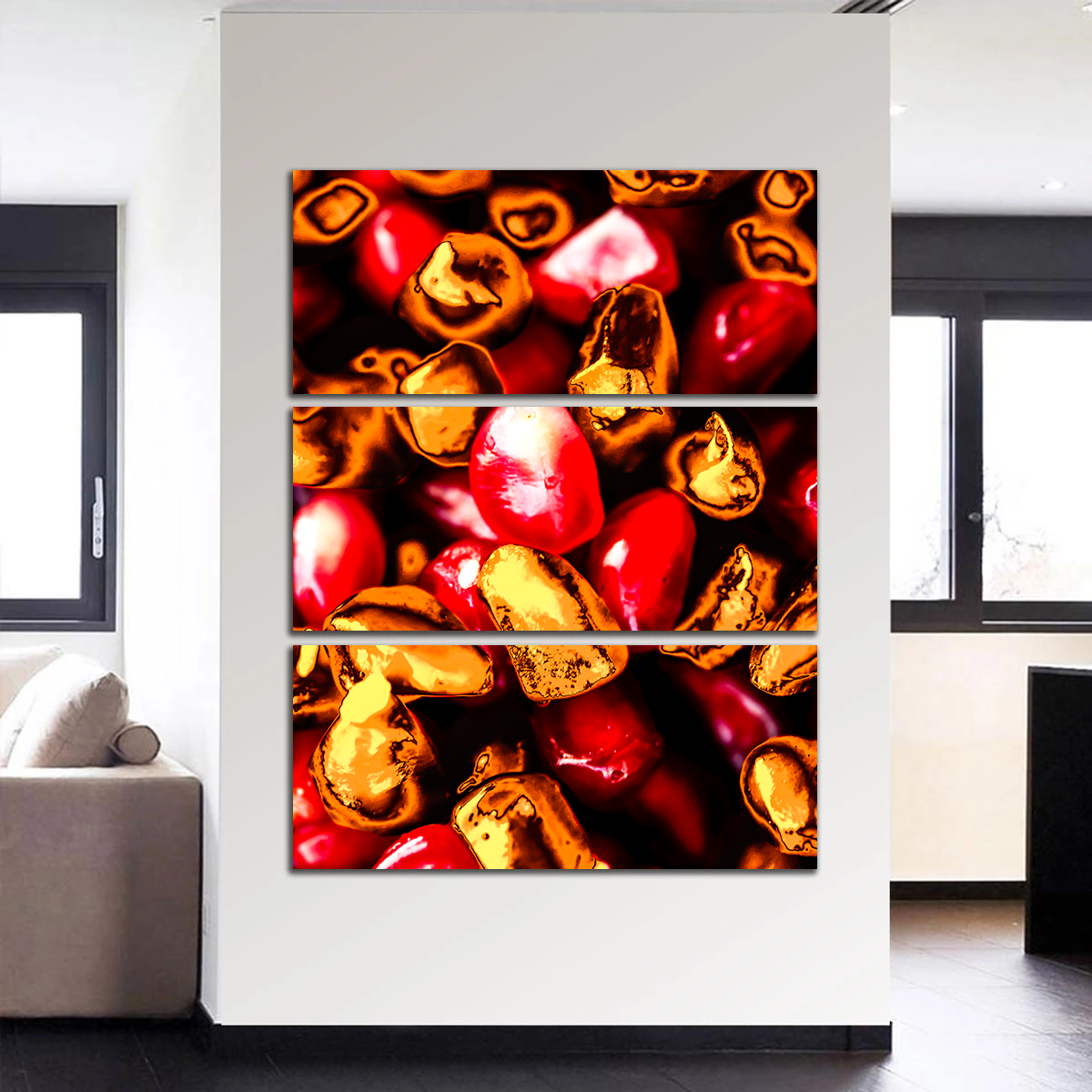 Pomegranate Seeds Wall Art