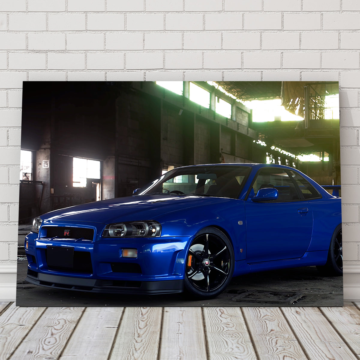 R34 Warehouse Wall Art