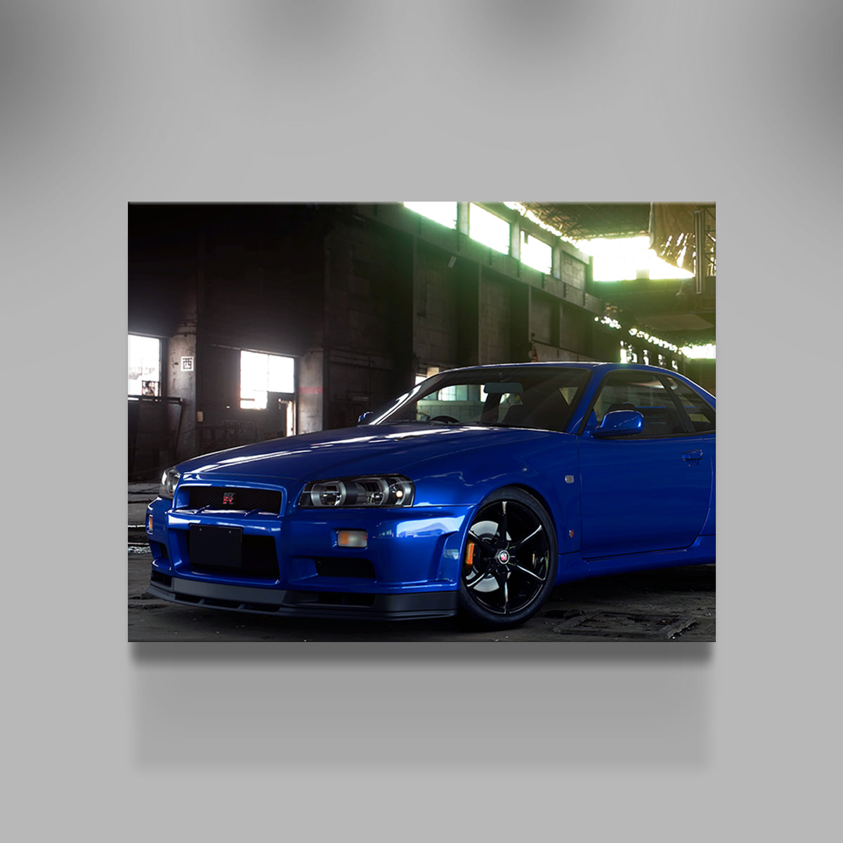 R34 Warehouse Wall Art